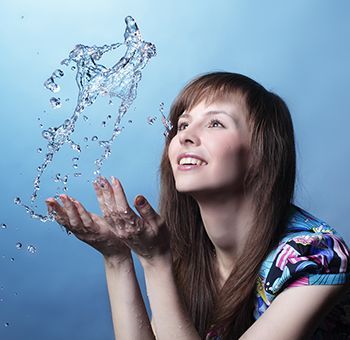 girl with water sarasota plumbing