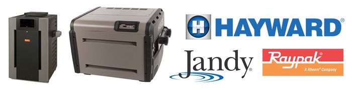 Professional Plumbing & Design offers Pool Heaters from top manufacturers like Hayward, Jandy and Raypack.